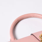 Louis Vuitton Locky BB Handbag Monogram Rose Poodle Pink Brown — view 6