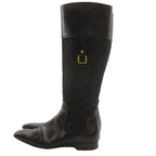 Louis Vuitton Monogram Boots Black — view 3