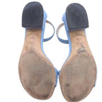 Gucci Horsebit Sandals Low Heels Light Blue — view 6
