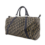 Dior Mini Boston Trotter Vintage Canvas Navy Handbag — view 2