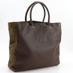 Prada Logo Tote Brown — view 3