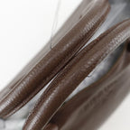 Prada Logo Tote Brown — view 4