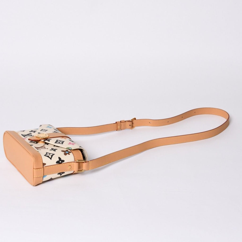 Louis Vuitton Tyler Monogram Craggy Envelope Wearable Wallet Cream — view 5