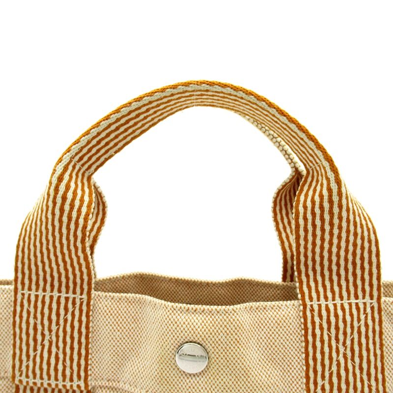 Hermes New Fourre Tout MM Canvas Tote Orange — view 2