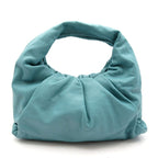 Bottega Veneta the Pouch Shoulder Bag Leather Blue — view 4
