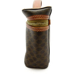 Celine Macadam Vanity Bag Leather Handbag Brown — view 3