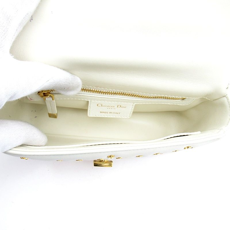 Dior Small Caro Lucky Star Shoulder Bag Lambskin — view 7