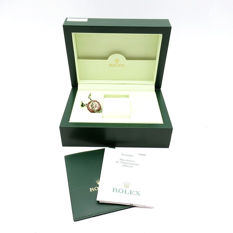 Rolex Cosmograph Daytona Watch Box SS Black Polished Beauty — view 6