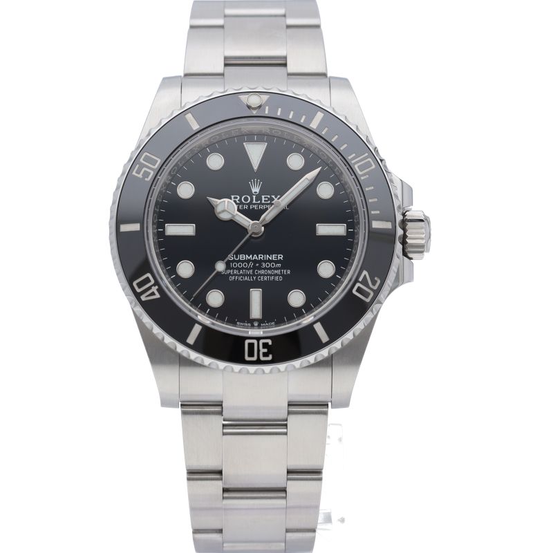 Rolex Submariner Watch Box SS Black Oh Polished — view 2