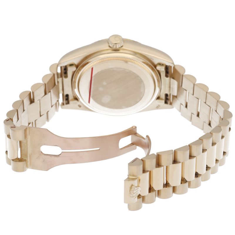 Rolex Day Date Watch 18k Yellow Gold Champagne Gold Oh Polished — view 5