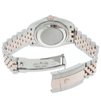 Rolex Datejust 36 Watch Jubilee Calf Box 18k Pink Gold SS Gray — view 5