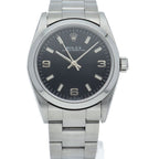 Rolex Oyster Perpetual Boys Watch SS Black Polished — view 2