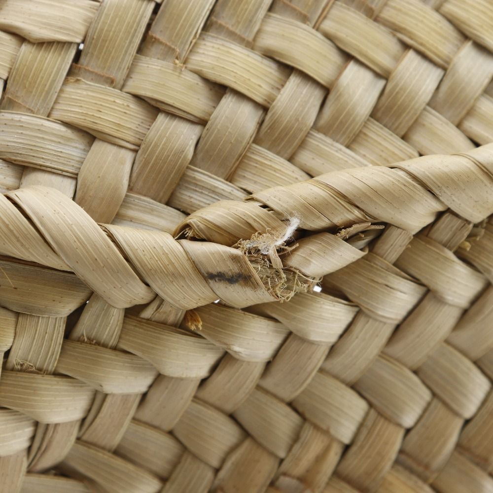 Loewe Basket Raffia Leather Beige Tote — view 9