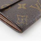 Louis Vuitton Portefeuille Sarah Monogram Canvas Brown Wallet — view 4