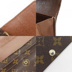 Louis Vuitton Portefeuille Sarah Monogram Canvas Brown Wallet — view 9