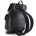 Louis Vuitton Christopher PM Damier Graphite Canvas Black Backpack — view 3