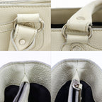 Celine Boogie Back Calfskin Beige Handbag — view 8