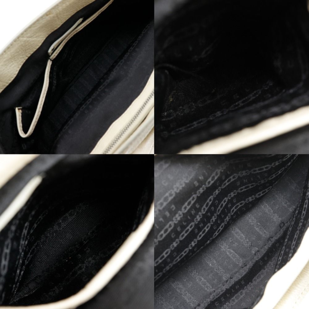 Celine Boogie Back Calfskin Beige Handbag — view 7