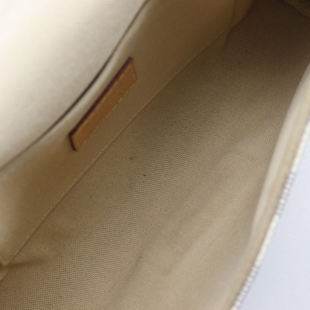 Louis Vuitton Favorite PM Damier Azur Canvas White Shoulder Bag — view 6