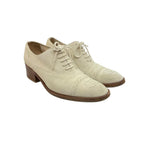 Chanel Lace Up Shoes Suede — view 4