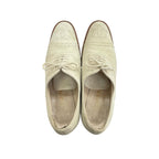 Chanel Lace Up Shoes Suede — view 6