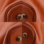 Hermes Tar Taurillon Clemence Brown Tote — view 4