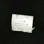 Hermes Martin Margiela Era Cashmere Logo Knit Cap Hat ME Black — view 6