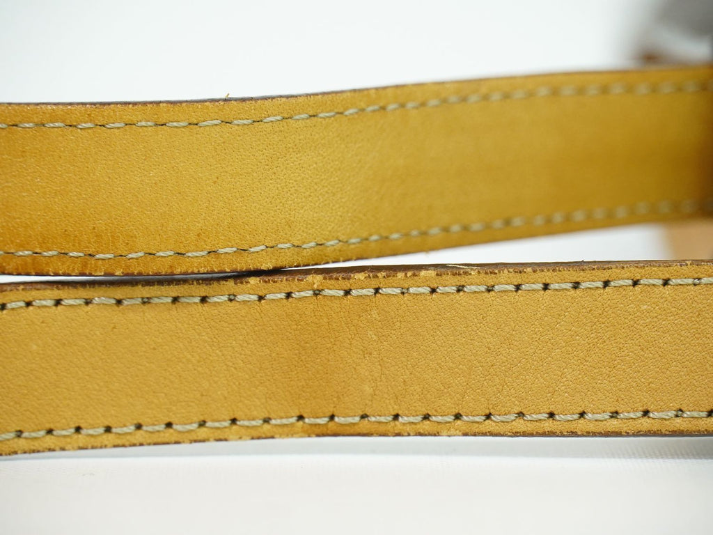Celine Macadam Medal Motif Shoulder Bag Pochette Brown — view 5