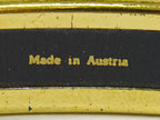 Hermes Enamel PM Bangle Bracelet Cloisonne Gold Plated Multicolor Email — view 8