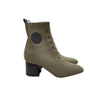 Hermes Voltige Short Boots 36 Knit Khaki — view 2