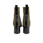 Hermes Voltige Short Boots 36 Knit Khaki — view 5