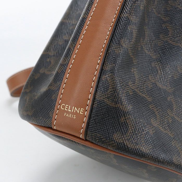 Celine Triomphe Canvas Shoulder Bag — view 4
