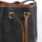Celine Triomphe Canvas Shoulder Bag — view 5