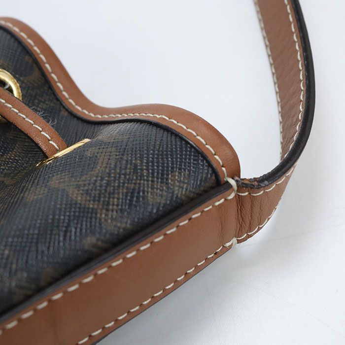 Celine Triomphe Canvas Shoulder Bag — view 6