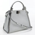 Fendi 2-Way Peekaboo Handbag Calfskin