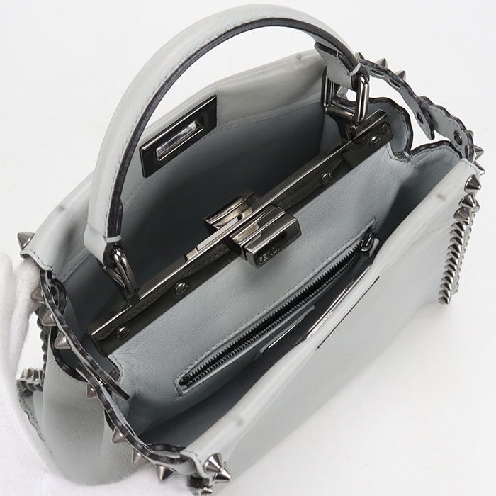 Fendi 2-Way Peekaboo Handbag Calfskin — view 3