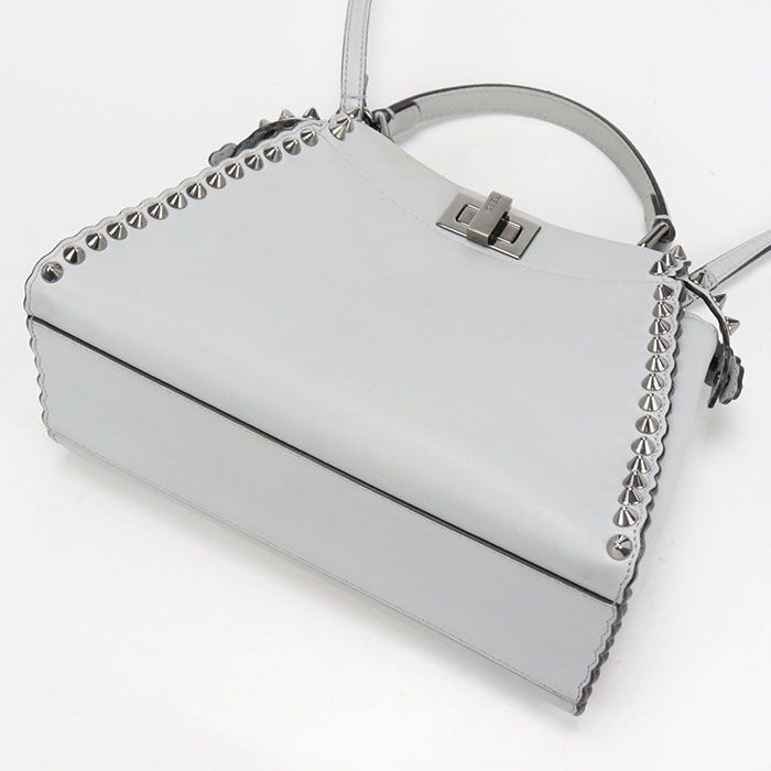 Fendi 2-Way Peekaboo Handbag Calfskin — view 2