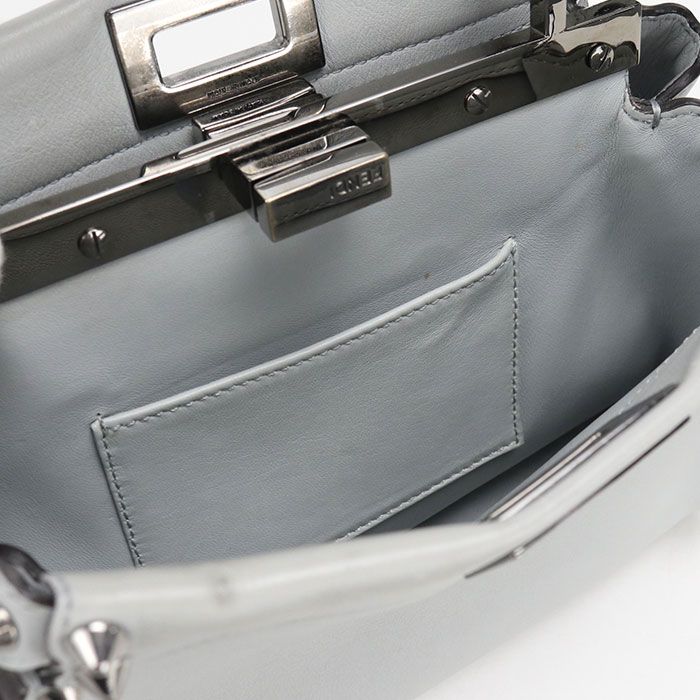 Fendi 2-Way Peekaboo Handbag Calfskin — view 5