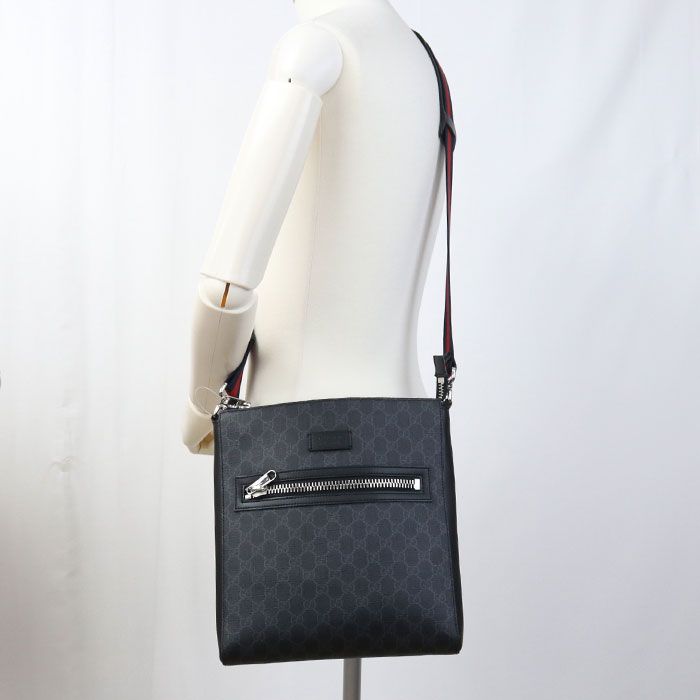 Gucci GG Supreme Crossbody Shoulder Bag — view 9
