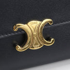 Celine Large Wallet Triomphe Bifold Calfskin — view 5
