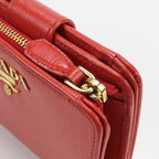 Prada Vitello Leather Wallet Bifold — view 7