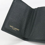 Saint Laurent Tiny Wallet Origami Trifold Leather — view 7