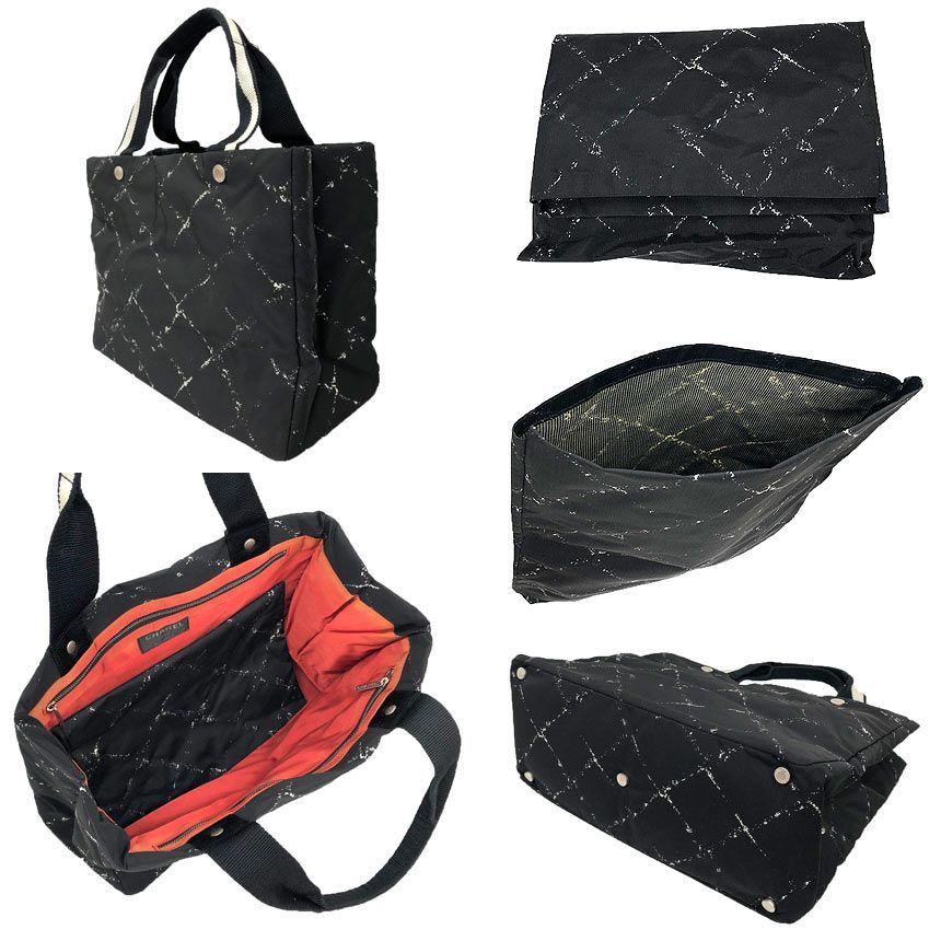 Chanel Travel Line Tote MM Black Vintage — view 2