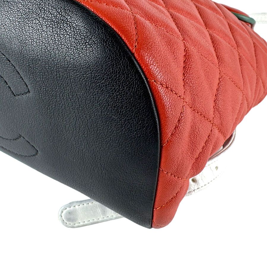 Chanel Backpack Orange — view 9