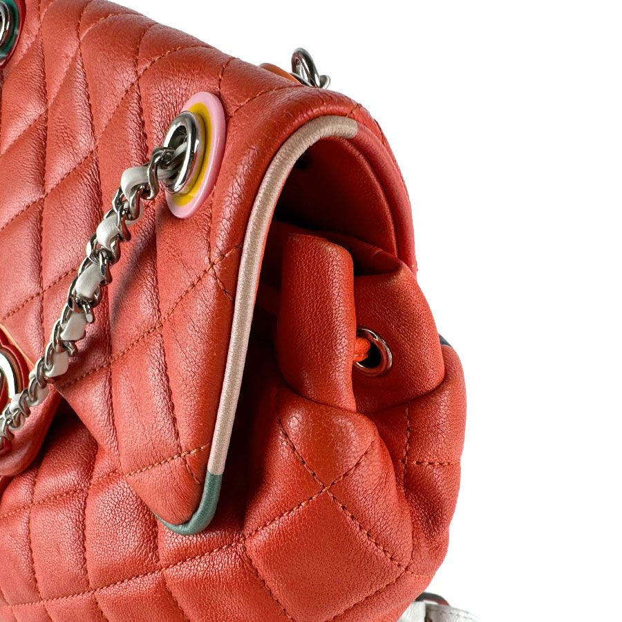 Chanel Backpack Orange — view 7