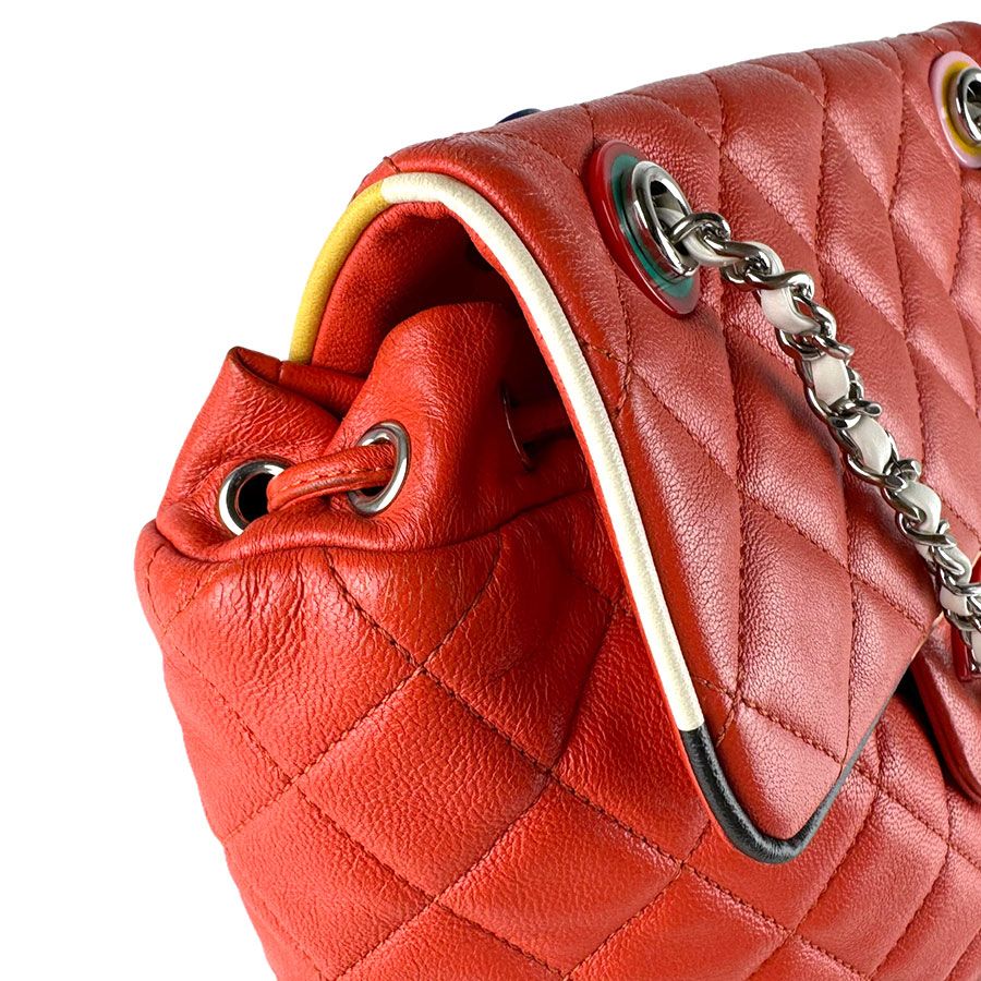 Chanel Backpack Orange — view 6