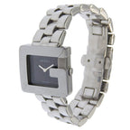 Gucci Stainless Steel Quartz Analog Display Black Dial Watch — view 2