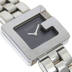 Gucci Stainless Steel Quartz Analog Display Black Dial Watch — view 3