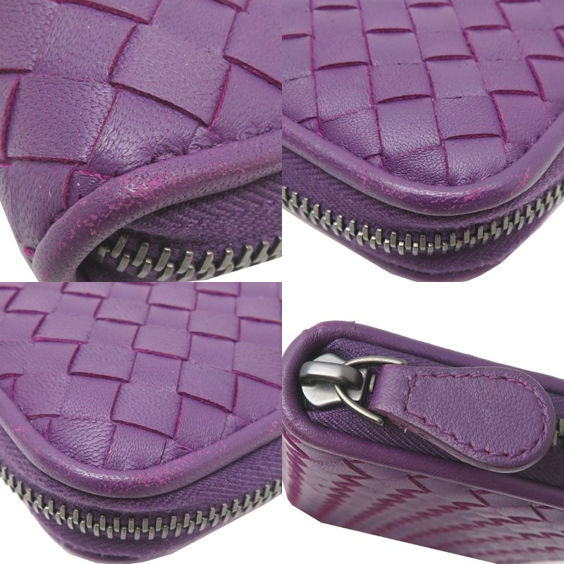 Bottega Veneta Wallet Purple — view 9