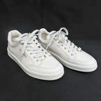 Chanel Sneakers 37 White Leather Shoes — view 2